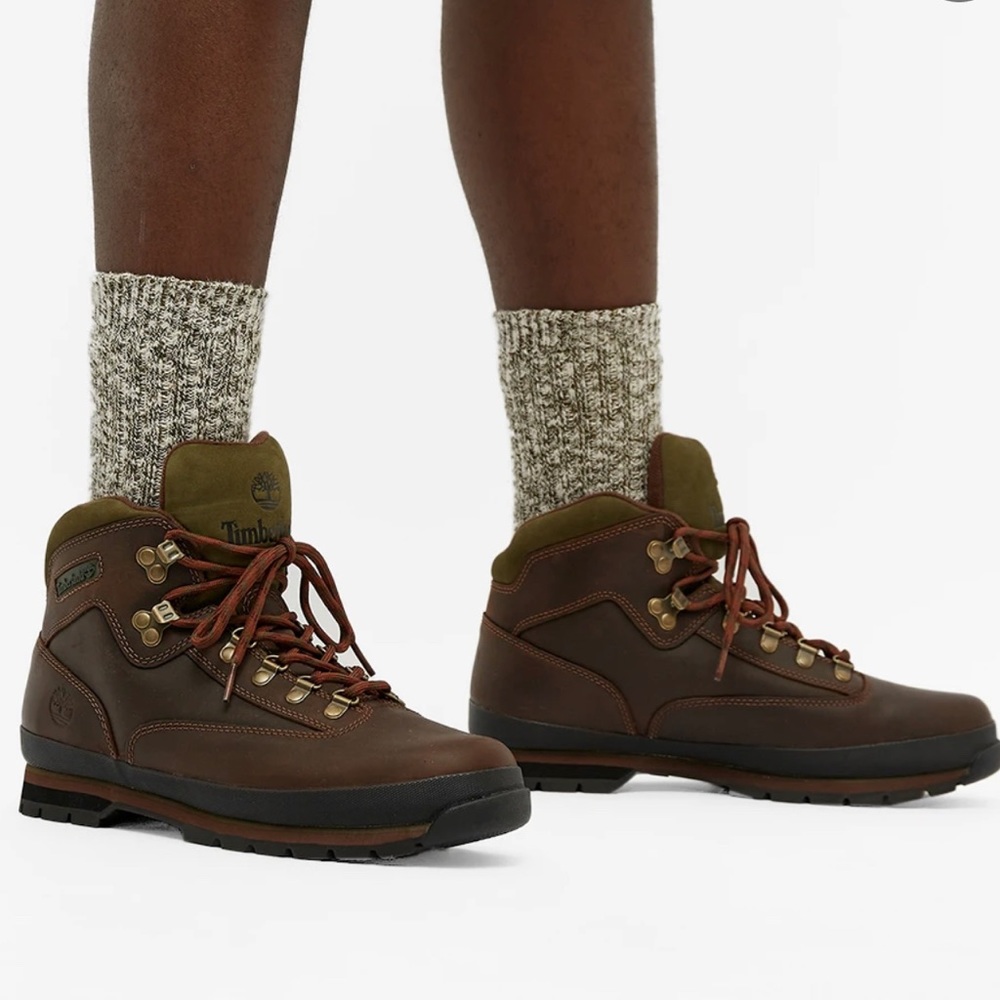 Men's Timberland Euro Hiking Boots Size 8